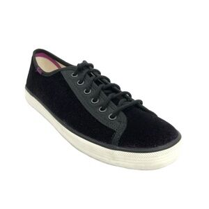Keds Velvet Lace-up Comfort Sneakers Purple 8